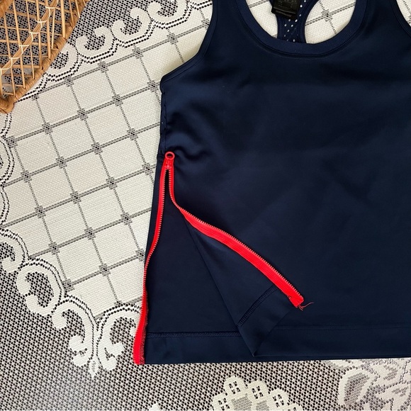 Adidas by Stella McCartney Climalite zip tank size xs - Picture 3 of 4